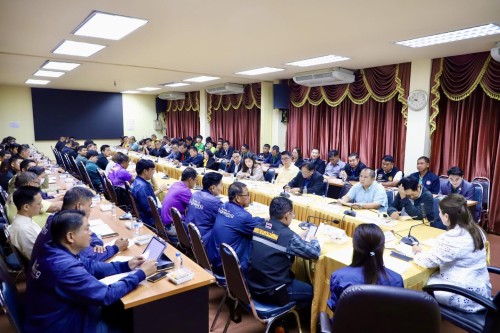 ทน.แม่สอด เข้าร่วมประชุมการจัดทำแผนการใช้เครื่องจักรกลขององค์การบริหารส่วนจังหวัด เพื่อการพัฒนาโครงสร้างพื้นฐาน ในปีงบประมาณ พ.ศ. 2569