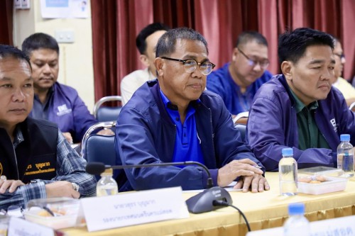 ทน.แม่สอด เข้าร่วมประชุมการจัดทำแผนการใช้เครื่องจักรกลขององค์การบริหารส่วนจังหวัด เพื่อการพัฒนาโครงสร้างพื้นฐาน ในปีงบประมาณ พ.ศ. 2569