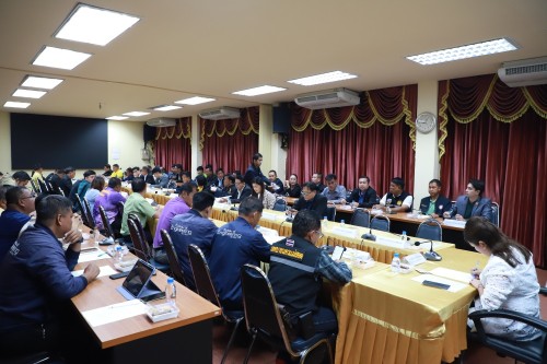 ทน.แม่สอด เข้าร่วมประชุมการจัดทำแผนการใช้เครื่องจักรกลขององค์การบริหารส่วนจังหวัด เพื่อการพัฒนาโครงสร้างพื้นฐาน ในปีงบประมาณ พ.ศ. 2569