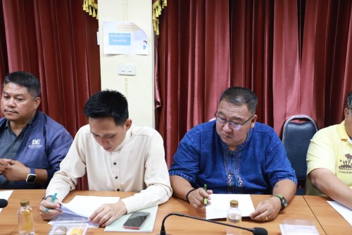 ทน.แม่สอด เข้าร่วมประชุมการจัดทำแผนการใช้เครื่องจักรกลขององค์การบริหารส่วนจังหวัด เพื่อการพัฒนาโครงสร้างพื้นฐาน ในปีงบประมาณ พ.ศ. 2569