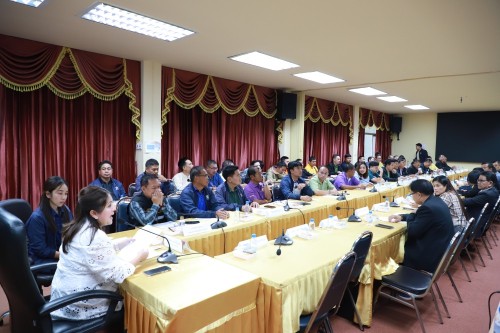 ทน.แม่สอด เข้าร่วมประชุมการจัดทำแผนการใช้เครื่องจักรกลขององค์การบริหารส่วนจังหวัด เพื่อการพัฒนาโครงสร้างพื้นฐาน ในปีงบประมาณ พ.ศ. 2569