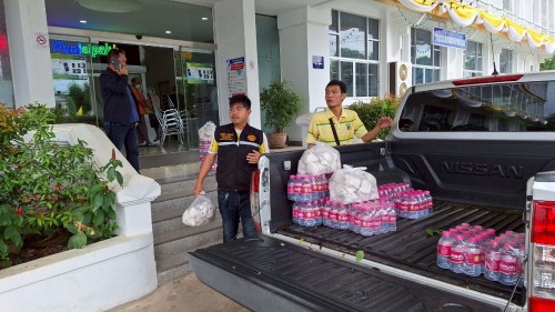 เทศบาลนครแม่สอด รับมอบสิ่งของบริจาค จากธนาคารออมสินเขตตาก ภาค 7