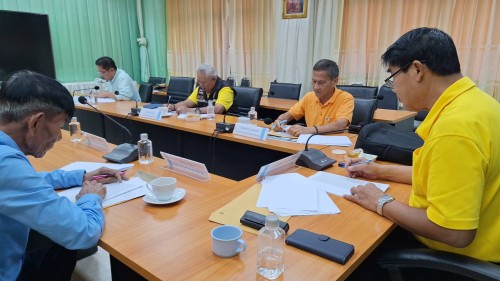 สภาเทศบาลนครแม่สอด จัดประชุมคณะกรรมการตรวจรายงานการประชุม สมัยประชุมสามัญ สมัยที่ 2 ครั้งที่ 2 ประจำปี 2568