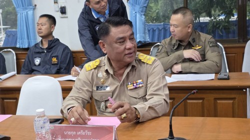ทน.แม่สอด เข้าร่วมพิธีลงนามประกาศปฏิญญา รวมพลัง ยับยั้งปัญหายาเสพติด NO Drugs NO Dealers ผนึกกำลัง หมู่บ้าน ชุมชนปลอดยาเสพติด อำเภอแม่สอด จังหวัดตาก