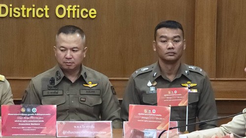 ทน.แม่สอด เข้าร่วมพิธีลงนามประกาศปฏิญญา รวมพลัง ยับยั้งปัญหายาเสพติด NO Drugs NO Dealers ผนึกกำลัง หมู่บ้าน ชุมชนปลอดยาเสพติด อำเภอแม่สอด จังหวัดตาก