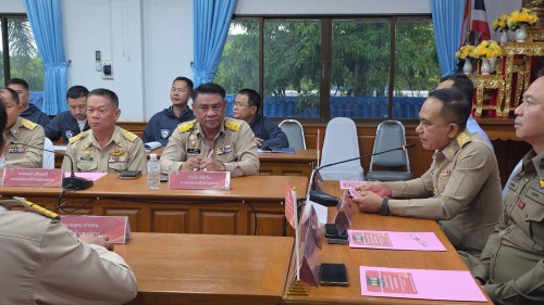 ทน.แม่สอด เข้าร่วมพิธีลงนามประกาศปฏิญญา รวมพลัง ยับยั้งปัญหายาเสพติด NO Drugs NO Dealers ผนึกกำลัง หมู่บ้าน ชุมชนปลอดยาเสพติด อำเภอแม่สอด จังหวัดตาก