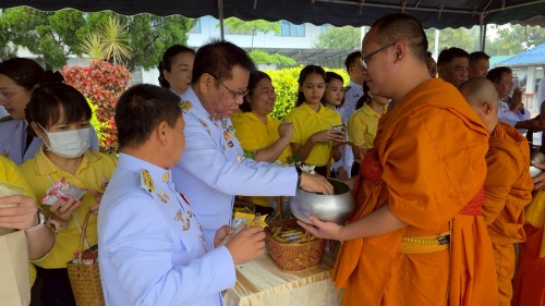 ทน.แม่สอด ร่วมพิธีเฉลิมพระเกียรติพระบาทสมเด็จพระเจ้าอยู่หัว เนื่องในโอกาสวันเฉลิมพระชนมพรรษา 28 กรกฎาคม 2568 