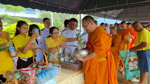 ทน.แม่สอด ร่วมพิธีเฉลิมพระเกียรติพระบาทสมเด็จพระเจ้าอยู่หัว เนื่องในโอกาสวันเฉลิมพระชนมพรรษา 28 กรกฎาคม 2568 
