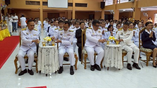 ทน.แม่สอด ร่วมพิธีเฉลิมพระเกียรติพระบาทสมเด็จพระเจ้าอยู่หัว เนื่องในโอกาสวันเฉลิมพระชนมพรรษา 28 กรกฎาคม 2568 