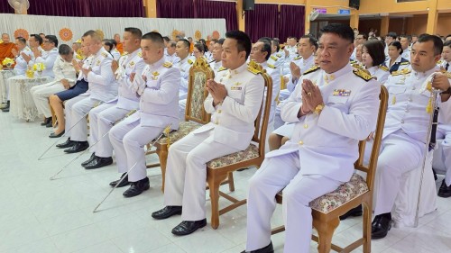ทน.แม่สอด ร่วมพิธีเฉลิมพระเกียรติพระบาทสมเด็จพระเจ้าอยู่หัว เนื่องในโอกาสวันเฉลิมพระชนมพรรษา 28 กรกฎาคม 2568 