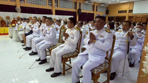 ทน.แม่สอด ร่วมพิธีเฉลิมพระเกียรติพระบาทสมเด็จพระเจ้าอยู่หัว เนื่องในโอกาสวันเฉลิมพระชนมพรรษา 28 กรกฎาคม 2568 