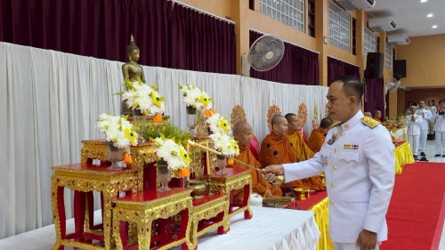 ทน.แม่สอด ร่วมพิธีเฉลิมพระเกียรติพระบาทสมเด็จพระเจ้าอยู่หัว เนื่องในโอกาสวันเฉลิมพระชนมพรรษา 28 กรกฎาคม 2568 