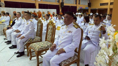 ทน.แม่สอด ร่วมพิธีเฉลิมพระเกียรติพระบาทสมเด็จพระเจ้าอยู่หัว เนื่องในโอกาสวันเฉลิมพระชนมพรรษา 28 กรกฎาคม 2568 