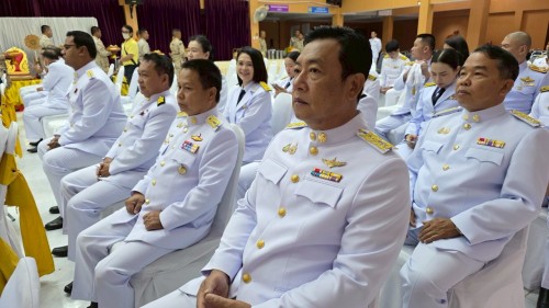 ทน.แม่สอด ร่วมพิธีเฉลิมพระเกียรติพระบาทสมเด็จพระเจ้าอยู่หัว เนื่องในโอกาสวันเฉลิมพระชนมพรรษา 28 กรกฎาคม 2568 