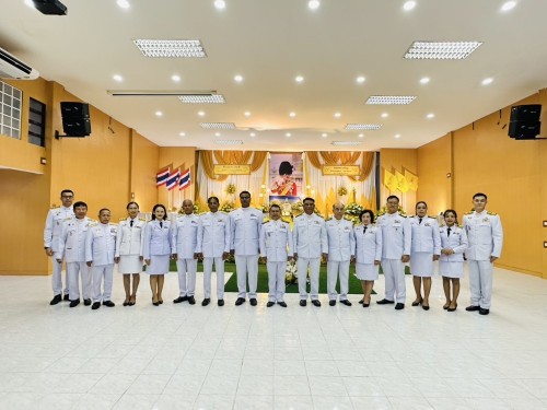 ทน.แม่สอด ร่วมพิธีเฉลิมพระเกียรติพระบาทสมเด็จพระเจ้าอยู่หัว เนื่องในโอกาสวันเฉลิมพระชนมพรรษา 28 กรกฎาคม 2568 