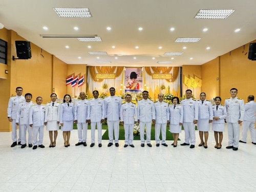 ทน.แม่สอด ร่วมพิธีเฉลิมพระเกียรติพระบาทสมเด็จพระเจ้าอยู่หัว เนื่องในโอกาสวันเฉลิมพระชนมพรรษา 28 กรกฎาคม 2568 