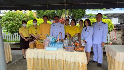 ทน.แม่สอด ร่วมพิธีเฉลิมพระเกียรติพระบาทสมเด็จพระเจ้าอยู่หัว เนื่องในโอกาสวันเฉลิมพระชนมพรรษา 28 กรกฎาคม 2568 