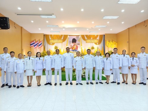 ทน.แม่สอด ร่วมพิธีเฉลิมพระเกียรติพระบาทสมเด็จพระเจ้าอยู่หัว เนื่องในโอกาสวันเฉลิมพระชนมพรรษา 28 กรกฎาคม 2568 