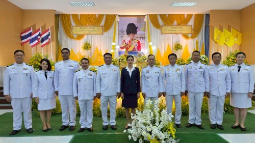 ทน.แม่สอด ร่วมพิธีเฉลิมพระเกียรติพระบาทสมเด็จพระเจ้าอยู่หัว เนื่องในโอกาสวันเฉลิมพระชนมพรรษา 28 กรกฎาคม 2568 