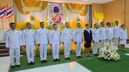 ทน.แม่สอด ร่วมพิธีเฉลิมพระเกียรติพระบาทสมเด็จพระเจ้าอยู่หัว เนื่องในโอกาสวันเฉลิมพระชนมพรรษา 28 กรกฎาคม 2568 