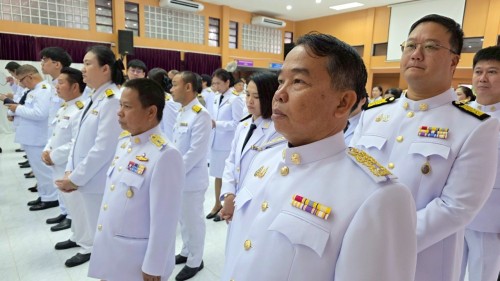 ทน.แม่สอด ร่วมพิธีเฉลิมพระเกียรติพระบาทสมเด็จพระเจ้าอยู่หัว เนื่องในโอกาสวันเฉลิมพระชนมพรรษา 28 กรกฎาคม 2568 