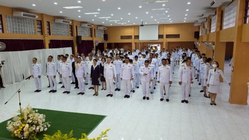 ทน.แม่สอด ร่วมพิธีเฉลิมพระเกียรติพระบาทสมเด็จพระเจ้าอยู่หัว เนื่องในโอกาสวันเฉลิมพระชนมพรรษา 28 กรกฎาคม 2568 