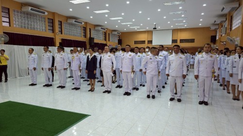 ทน.แม่สอด ร่วมพิธีเฉลิมพระเกียรติพระบาทสมเด็จพระเจ้าอยู่หัว เนื่องในโอกาสวันเฉลิมพระชนมพรรษา 28 กรกฎาคม 2568 