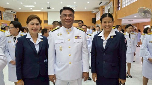 ทน.แม่สอด ร่วมพิธีเฉลิมพระเกียรติพระบาทสมเด็จพระเจ้าอยู่หัว เนื่องในโอกาสวันเฉลิมพระชนมพรรษา 28 กรกฎาคม 2568 