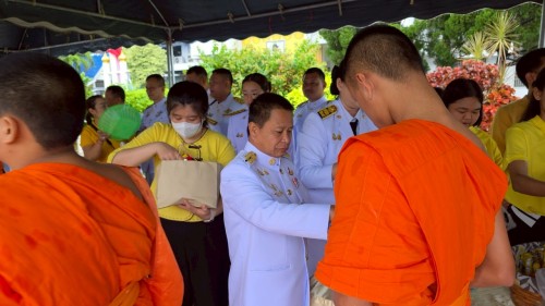 ทน.แม่สอด ร่วมพิธีเฉลิมพระเกียรติพระบาทสมเด็จพระเจ้าอยู่หัว เนื่องในโอกาสวันเฉลิมพระชนมพรรษา 28 กรกฎาคม 2568 