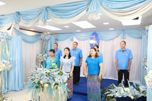 ทน.แม่สอด จัดให้มีการบันทึกเทปถวายพระพรชัยมงคล สมเด็จพระนางเจ้าสิริกิติ์ พระบรมราชินีนาถ พระบรมราชชนนีพันปีหลวง ทรงเจริญพระชนมพรรษา 93 พรรษา