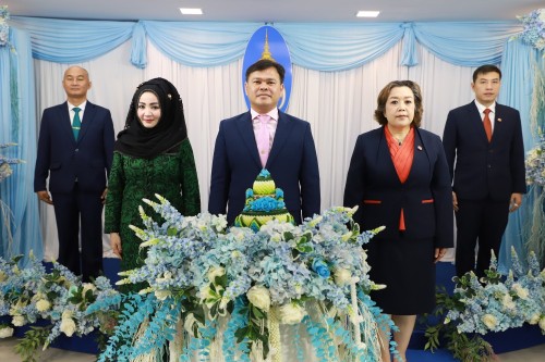 ทน.แม่สอด จัดให้มีการบันทึกเทปถวายพระพรชัยมงคล สมเด็จพระนางเจ้าสิริกิติ์ พระบรมราชินีนาถ พระบรมราชชนนีพันปีหลวง ทรงเจริญพระชนมพรรษา 93 พรรษา