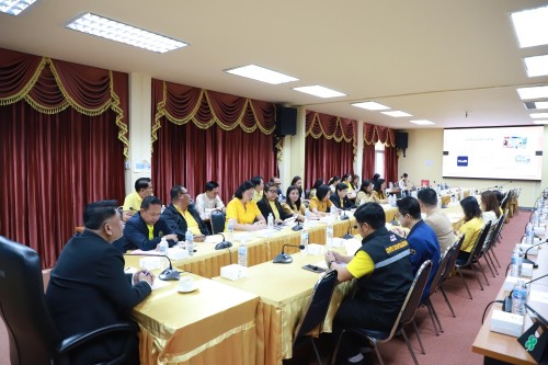 เทศบาลนครแม่สอด จัดประชุมหัวหน้าส่วนราชการ ประจำเดือน กรกฎาคม พ.ศ.2568