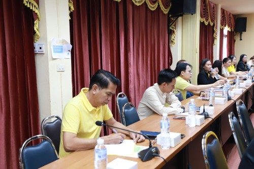 เทศบาลนครแม่สอด จัดประชุมหัวหน้าส่วนราชการ ประจำเดือน กรกฎาคม พ.ศ.2568