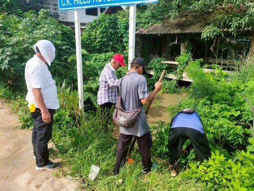 ทน.แม่สอด ลงพื้นที่สำรวจเส้นทางน้ำเตรียมความพร้อมรับมือน้ำท่วมขัง ในเขตพื้นที่เทศบาลนครแม่สอด