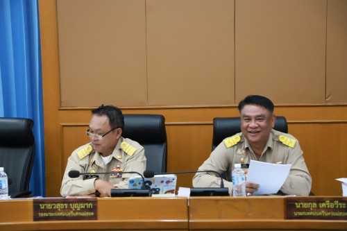 สภาเทศบาลนครแม่สอด จัดประชุมสภาเทศบาลนครแม่สอด สมัยประชุมสามัญ สมัยที่ 3 ครั้งที่ 1 ประจำปี 2568 