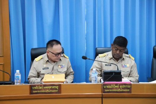 สภาเทศบาลนครแม่สอด จัดประชุมสภาเทศบาลนครแม่สอด สมัยประชุมสามัญ สมัยที่ 3 ครั้งที่ 1 ประจำปี 2568 