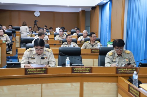 สภาเทศบาลนครแม่สอด จัดประชุมสภาเทศบาลนครแม่สอด สมัยประชุมสามัญ สมัยที่ 3 ครั้งที่ 1 ประจำปี 2568 