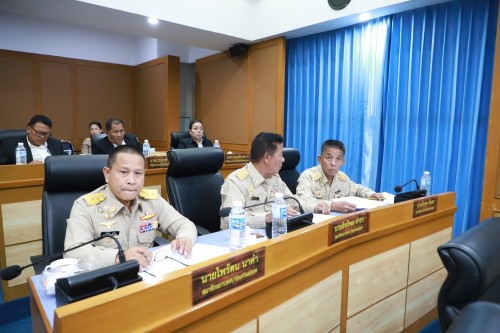 สภาเทศบาลนครแม่สอด จัดประชุมสภาเทศบาลนครแม่สอด สมัยประชุมสามัญ สมัยที่ 3 ครั้งที่ 1 ประจำปี 2568 