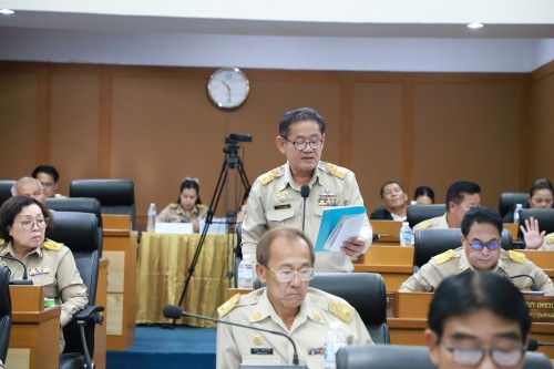 สภาเทศบาลนครแม่สอด จัดประชุมสภาเทศบาลนครแม่สอด สมัยประชุมสามัญ สมัยที่ 3 ครั้งที่ 1 ประจำปี 2568 