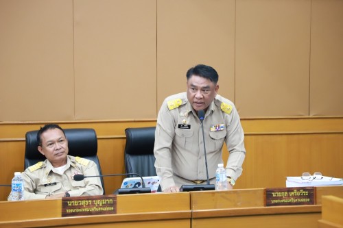 สภาเทศบาลนครแม่สอด จัดประชุมสภาเทศบาลนครแม่สอด สมัยประชุมสามัญ สมัยที่ 3 ครั้งที่ 1 ประจำปี 2568 