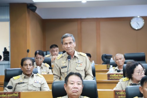 สภาเทศบาลนครแม่สอด จัดประชุมสภาเทศบาลนครแม่สอด สมัยประชุมสามัญ สมัยที่ 3 ครั้งที่ 1 ประจำปี 2568 