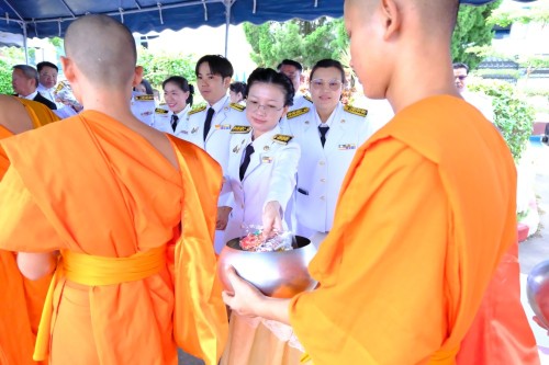 ทน.แม่สอด เข้าร่วมกิจกรรมเฉลิมพระเกียรติสมเด็จ พระนางเจ้าสิริกิติ์ พระบรมราชินีนาถ พระบรมราชชนนีพันปีหลวง เนื่องในโอกาสวันเฉลิมพระชนมพรรษา 12 สิงหาคม 2568