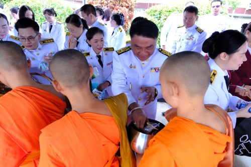 ทน.แม่สอด เข้าร่วมกิจกรรมเฉลิมพระเกียรติสมเด็จ พระนางเจ้าสิริกิติ์ พระบรมราชินีนาถ พระบรมราชชนนีพันปีหลวง เนื่องในโอกาสวันเฉลิมพระชนมพรรษา 12 สิงหาคม 2568