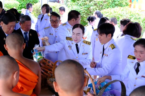 ทน.แม่สอด เข้าร่วมกิจกรรมเฉลิมพระเกียรติสมเด็จ พระนางเจ้าสิริกิติ์ พระบรมราชินีนาถ พระบรมราชชนนีพันปีหลวง เนื่องในโอกาสวันเฉลิมพระชนมพรรษา 12 สิงหาคม 2568