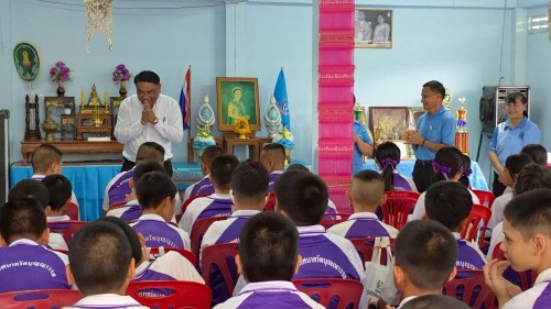 ทน.แม่สอด ร่วมพิธีเปิดโครงการอบรมให้ความรู้  การป้องกันแก้ไขปัญหายาเสพติดในชุมชนร่วมแรง