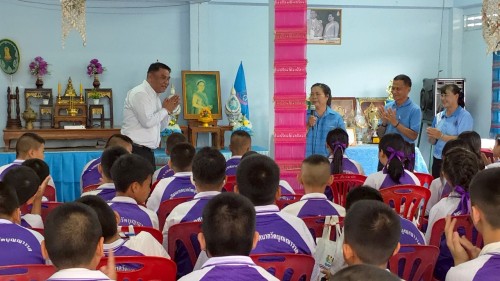 ทน.แม่สอด ร่วมพิธีเปิดโครงการอบรมให้ความรู้  การป้องกันแก้ไขปัญหายาเสพติดในชุมชนร่วมแรง