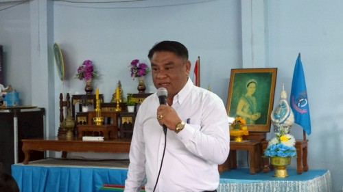 ทน.แม่สอด ร่วมพิธีเปิดโครงการอบรมให้ความรู้  การป้องกันแก้ไขปัญหายาเสพติดในชุมชนร่วมแรง