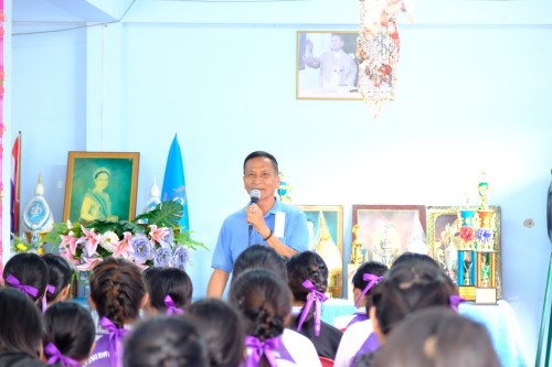 ทน.แม่สอด ร่วมพิธีเปิดโครงการอบรมให้ความรู้  การป้องกันแก้ไขปัญหายาเสพติดในชุมชนร่วมแรง