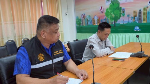 ทน.แม่สอด ประชุมติดตามความคืบหน้างานโครงการนำสายไฟฟ้าสายเคเบิลลงใต้ดิน ร่วมกับการไฟฟ้าส่วนภูมิภาคอำเภอแม่สอด