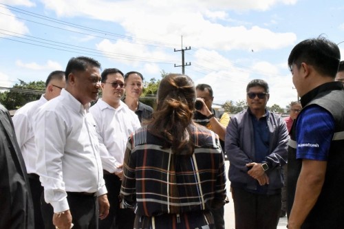 ทน.แม่สอด ลงพื้นที่ติดตามความคืบหน้างานขุดลอกคลองสาธารณะ เพื่อแก้ไขปัญหาน้ำท่วมขังในเขตเทศบาลนครแม่สอด ร่วมกับองค์การบริหารส่วนจังหวัดตาก 